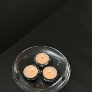 Vintage glass candleholder