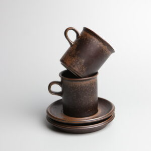 Arabia Ruska cups and saucers – Ulla Procopé (price per cup & saucer)